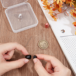 3шт 3-х цветная урна для кремации из алюминиевого сплава&nbsp;DJEW-CN0001-28B