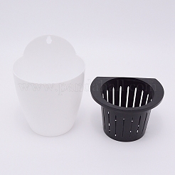Wandbehang Kunststoff Pflanzer Container Vase&nbsp;AJEW-WH0155-56C
