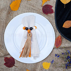 Кольцо для салфеток из деревянных бусин AJEW-PH01539