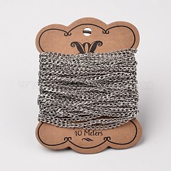 Устойчивые к потускнению витые цепи из нержавеющей стали 304 панцирные цепи CHS-L015-26