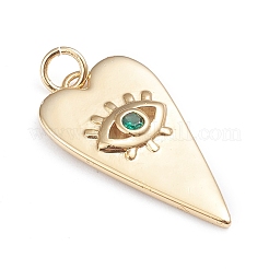 Латунные микро проложить кубического циркония подвески&nbsp;X-ZIRC-I042-01A