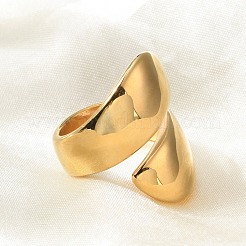 Кольцо-манжета из нержавеющей стали 304 с ионным покрытием (IP)&nbsp;RJEW-L103-01-G