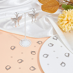 14 шт. фурнитура для сережек из нержавеющей стали 304 STAS-BBC0004-17