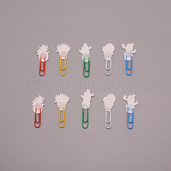 Graffette in ferro a forma di pianta&nbsp;AJEW-WH0258-195B