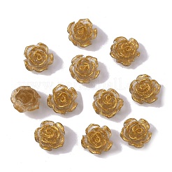 Кабошоны из смолы камелии&nbsp;MRMJ-WH0064-51B-06