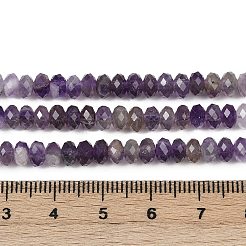 Natürlichen Amethyst Perlen Stränge&nbsp;LS-G-RM2025-C53-3x5mm