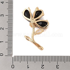 Латунь стекло кулоны&nbsp;KK-B100-041G-05