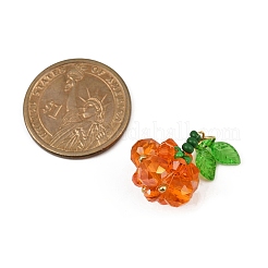 Anhänger aus Glasperlen mit Halloween-Motiv&nbsp;PALLOY-MZ00776-01