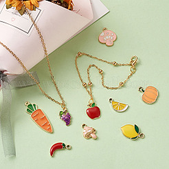 Подвески из эмали и сплава ENAM-CD0001-06