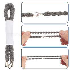 16 шт. полиэстеровые скрепки с железным крючком&nbsp;AJEW-SP0001-63D