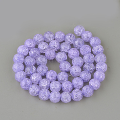 Синтетический хрустят кварц бисер пряди&nbsp;X-GLAA-S134-10mm-15