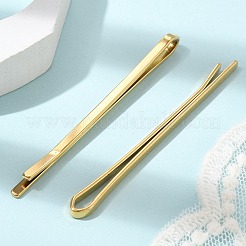 Заколки для волос из нержавеющей стали 304 с ионным покрытием (IP) M043-01G