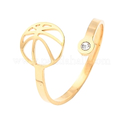 Открытые кольца манжеты из нержавеющей стали 304&nbsp;RJEW-D337-01B-G