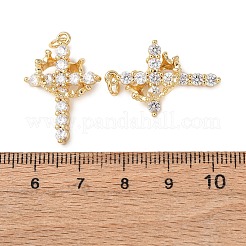 Латунные микро проложить кубического циркония подвески&nbsp;KK-C143-43A-G01