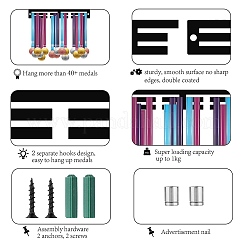 Акриловый держатель медали AJEW-WH0296-010