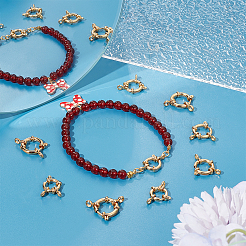 9 шт. 3 стиля пружинных кольцевых застежек из нержавеющей стали 304 STAS-UN0052-55