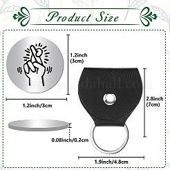 Карманный жетон для объятий DIY-CN0002-67B