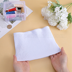 Ребристая ткань из полиэстера для манжет DIY-WH0430-351B