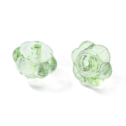 透明なアクリルビーズ  ランタン  黄緑  8.5x10x9.5mm  穴：1.5mm  約670個/260g&nbsp;LS-TACR-S154-20A-83