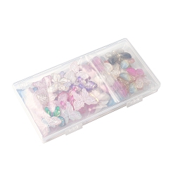 40 шт. 2-х стилевых подвесок из полупрозрачного акрила с принтом MACR-FS0002-04