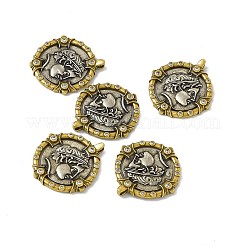 Покрытие стойки латунь микропаве прозрачные подвески из кубического циркония&nbsp;KK-I696-09