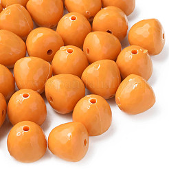 Непрозрачные акриловые бусины&nbsp;MACR-S373-10A-A07