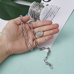 Цепочки-скрепки из нержавеющей стали 304 STAS-R100-38