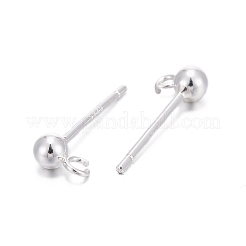 925 стерлинговое серебро&nbsp;STER-S002-48