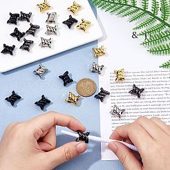 16 шт. 4-х цветные литые подвески для шнурков&nbsp;FIND-HS0001-17