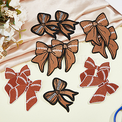 12 шт. 3 стиля компьютерной вышивки нейлоновые тканевые нашивки&nbsp;DIY-HS0001-92