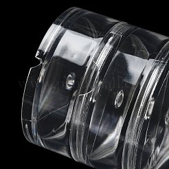 (распродажа с дефектом: поцарапаны) круглые пластиковые контейнеры для шариков&nbsp;LS-CON-XCP0002-39