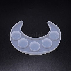 Силиконовые Молды подноса Молды луны&nbsp;DIY-TAC0008-61
