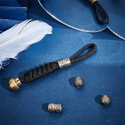 4 шт. 2 стиля латунных европейских бусин&nbsp;KK-BBC0016-95