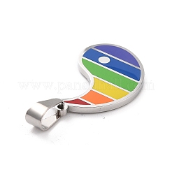 Regenbogen-Pride-Halskette&nbsp;LS-STAS-M292-02P