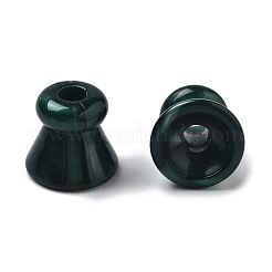 Двухцветные акриловые бусины&nbsp;OACR-S042-04E