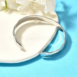 Браслеты-манжеты из нержавеющей стали 304 BJEW-K267-03P