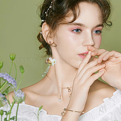 100 шт. Прозрачные акриловые бусины&nbsp;SACR-SP0001-43