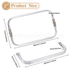 Алюминиевые гибкие рамы для сумок&nbsp;FIND-WH0148-179