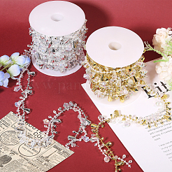 2 рулон 2-х цветных пластиковых ромбовидных бусин OCOR-CA0001-32