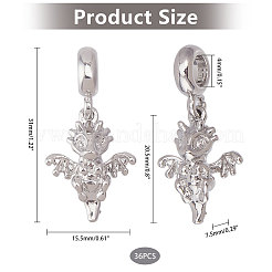 36 шт. Сплав европейские подвески с подвесками&nbsp;MPDL-CA0001-06P