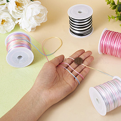 4 рулон двухцветного сегментного окрашенного нейлонового шнура&nbsp;NWIR-TA0001-07