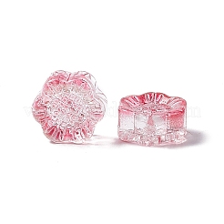 Гальваническим стеклянные бусины&nbsp;GLAA-G090-01F