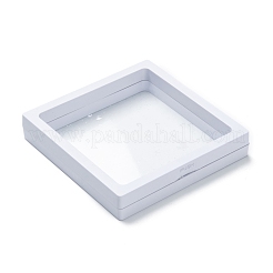 Квадратные прозрачные pe тонкопленочные подвесные стенды для ювелирных изделий&nbsp;CON-D009-02B-01