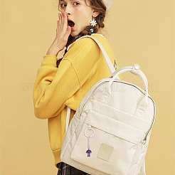 Брелок с кулоном из драгоценных камней в виде гриба KEYC-PH01499