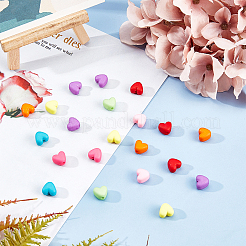 600 pz 8 colori perline acriliche&nbsp;MACR-PH0001-16