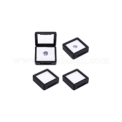 Quadratische Acryl-Displayboxen für lose Diamanten&nbsp;CON-WH0107-11A-01