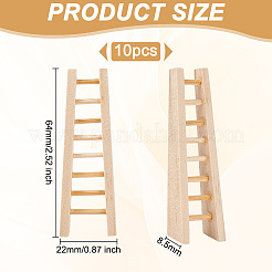 Мини деревянная мебель для лестниц DJEW-WH0015-114