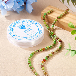 Наборы для самостоятельного изготовления браслетов из бусин натурального регалита/императорской яшмы/морского осадка&nbsp;DIY-TA0002-69D