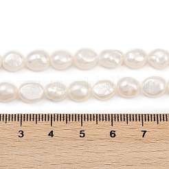 Нити из натурального культивированного пресноводного жемчуга PEAR-P064-20I-05A