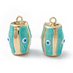 Латунь эмаль подвески KK-A176-03G-M